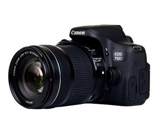 【佳能单反相机】Canon/佳能EOS 750D（18-135MM）套机入门级高清数码相机单反相机 商品图4