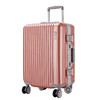 外交官（Diplomat）镜面箱子铝框拉杆箱万向轮行李箱男女旅行箱密码箱TC-9032 玫瑰金 20英寸 商品缩略图1