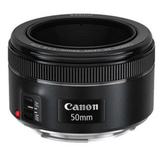 【canon单反镜头】Canon/佳能 EF 50mm f/1.8 STM 人像三代小痰盂标准单反定焦镜头 商品图3