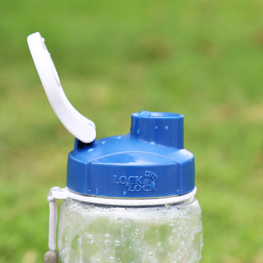 乐扣乐扣LOCK&LOCK便携式提绳防漏塑料运动水杯手提式塑料壶 500ML透明 HPP721 商品图1