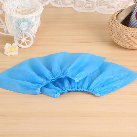 美丽雅 加厚型一次性防护鞋套200只 防雨防尘 商品图3