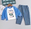 【童装】。韩版秋款小童宝宝长袖两件套 商品缩略图2