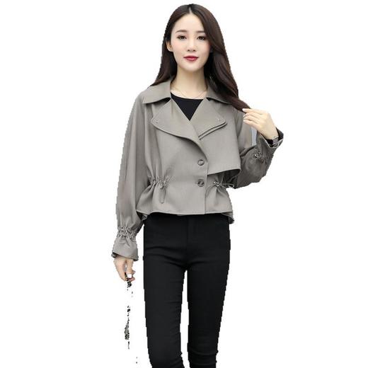 LJY-M6001-727秋季气质韩版女装短外套 商品图4