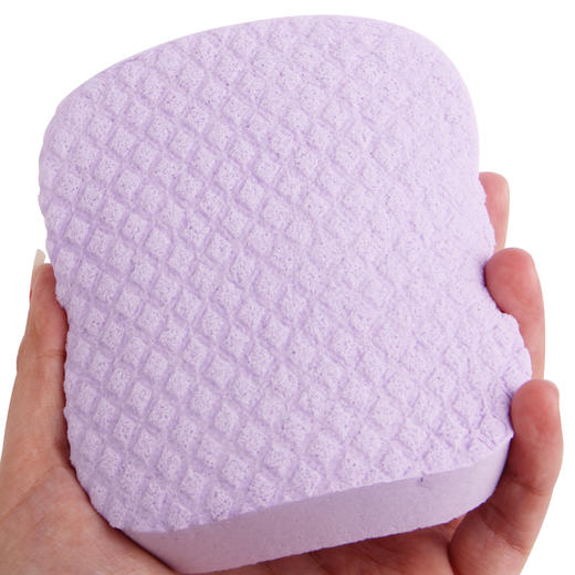 优家（UPLUS）加厚方形洁面扑洗脸棉（卸妆 洗脸扑 亲肤海绵）（颜色随机） 商品图4