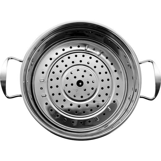 Debo德铂贝勒堡蒸锅不锈钢汤锅电磁炉燃气通用锅26cm 商品图4