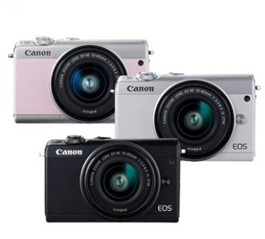 【佳 能】Canon/佳能 EOS M100 套机15-45STM 入门级 微单数码相机高清旅游 商品图4