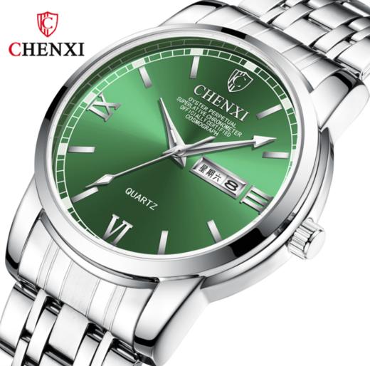 【男士手表】CHENXI手表8211现货批发钢带商务手表 商品图2
