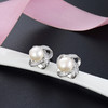 DDS-AR001915韩国网红复古s925纯银淡水珍珠耳钉 商品缩略图1