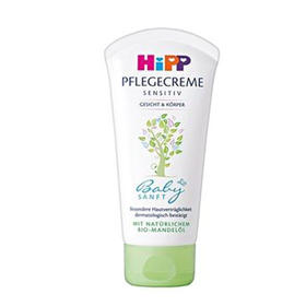 【保税】德国Hipp 喜宝 杏仁油面霜 天然植物精华 75ml/瓶 原装进口 无酒精，无色素，无矿物质，打造宝宝专属的温和配方