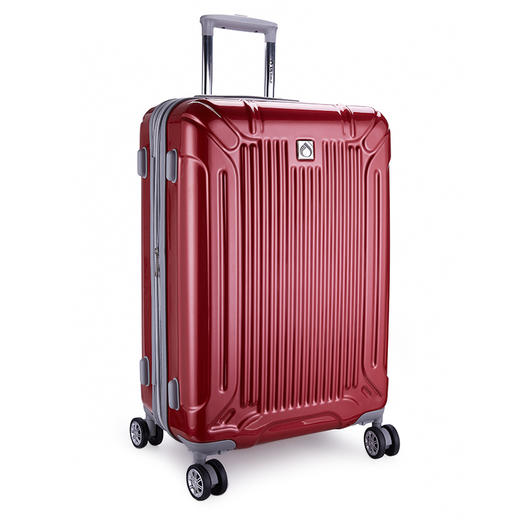 外交官（Diplomat）镜面扩充层箱子登机箱行李箱男女旅行箱万向轮拉杆箱密码箱TC-6012 20英寸 红色 商品图2