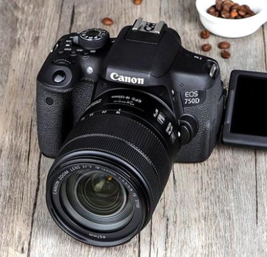 【佳能单反相机】Canon/佳能EOS 750D（18-135MM）套机入门级高清数码相机单反相机 商品图1