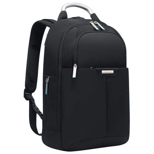 新秀丽（Samsonite）双肩包背包 苹果MacBook air/Pro电脑包 男女款笔记本包 13.3英寸 BP2*09002 黑色 商品图2