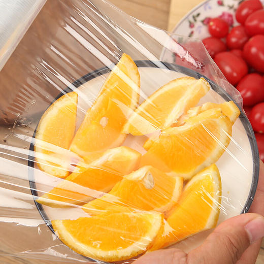 妙洁免刀撕保鲜膜 大卷点断式巧撕可微波炉家用 非保鲜袋 50米小碗盒装 商品图4