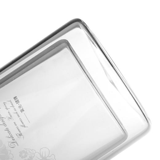 富光 健牌系列双层玻璃杯泡茶杯 耐热茶杯 大容量商务男女办公水杯子 680ML 商品图4