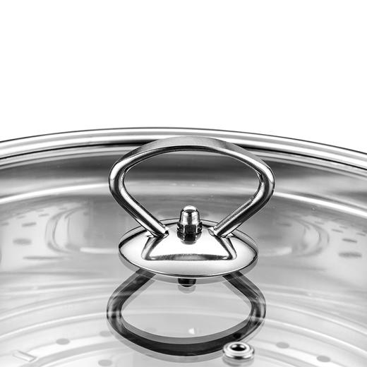 Debo德铂贝勒堡蒸锅不锈钢汤锅电磁炉燃气通用锅26cm 商品图6