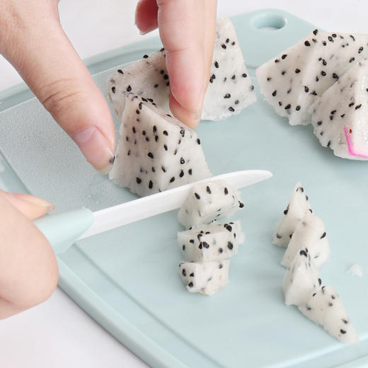 贝瑟斯 陶瓷刀水果刀套装 家用削皮刀迷你便携砧板案板 刮皮刀宿舍刀具刮皮器切水果小号厨房刨皮刀 商品图2