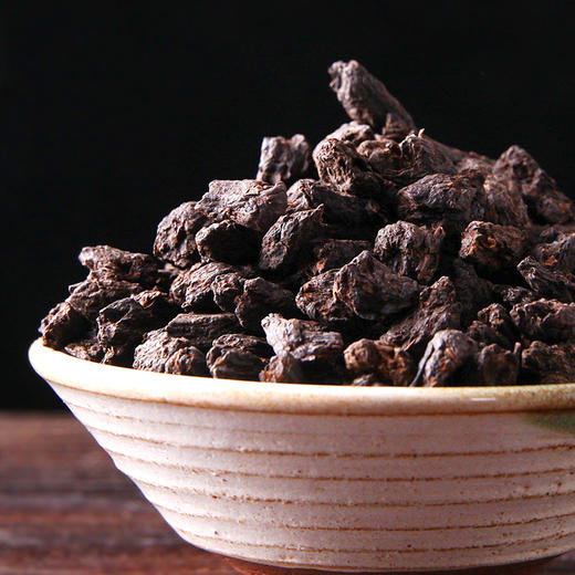 热销爆款！吉顺号C级糯香茶化石熟茶口粮茶一斤实惠装500g/罐 商品图2