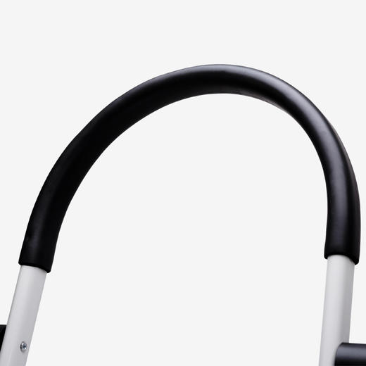 奥鹏家用梯子四步折叠梯子加厚钢管铁梯宽踏板人字梯单侧工程梯 AP1264 商品图4