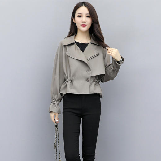 LJY-M6001-727秋季气质韩版女装短外套 商品图0