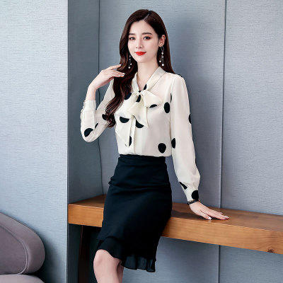 CQ  HBLJRA8015时尚波点上衣套装裙个性减龄【优】 商品图5