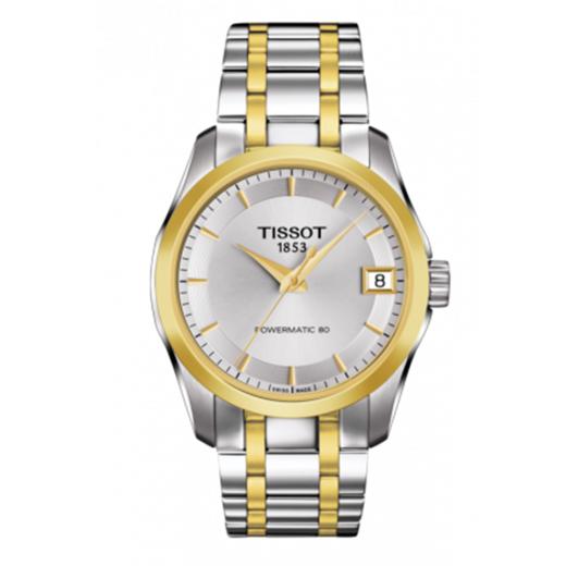 天梭 TISSOT 库图系列女士自动机械腕表 手表 T035.207.22.031.00 商品图0