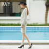IWY/白色条纹西装套裙日常通勤职业休闲装CS616 商品缩略图3