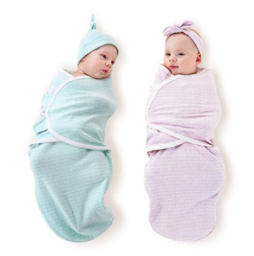 【婴儿用品】。夏新生儿襁褓防惊跳睡袋婴儿包巾宝宝包被四季纯棉防踢被 商品图4