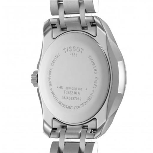 天梭 TISSOT 库图系列钢带女士石英腕表 手表 T035.210.11.011.00 商品图2