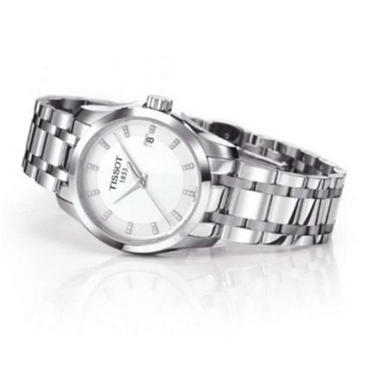天梭 TISSOT 库图系列钢带女士石英腕表 手表 T035.210.11.016.00 商品图1