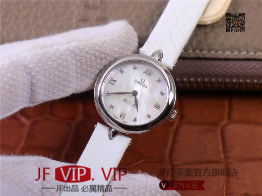 GS优雅之作—欧米茄蝶飞系列424.13.27.60.55.001腕表(Dewdrop) 腕表尺寸27.4mmX8.8mm与原装一致 ，【机芯】瑞士进口石英机芯 商品图1