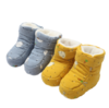 【婴儿用品】。婴儿棉鞋秋冬季0-1岁男女宝宝不掉鞋袜软底加绒加厚6-12个月 商品缩略图4