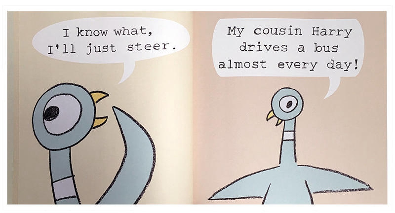 中商原版dontletthepigeon莫威廉斯鸽子系列绘本2册英文原版mowillems