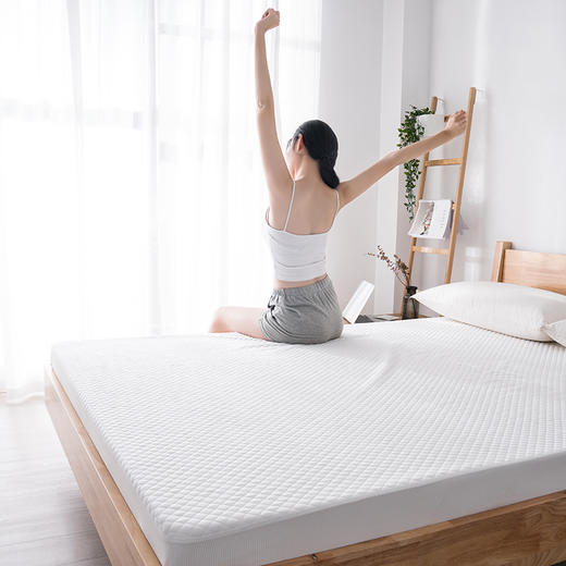 京造 四季防水床垫保护套 床笠 床褥  150x200cm 1.5m床 商品图2