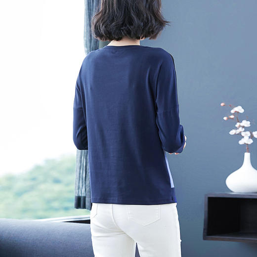 AHM-tywf6660秋季新款时尚洋气圆领小衫 商品图4