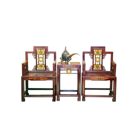 方胜太师椅（两椅一几） 商品图0