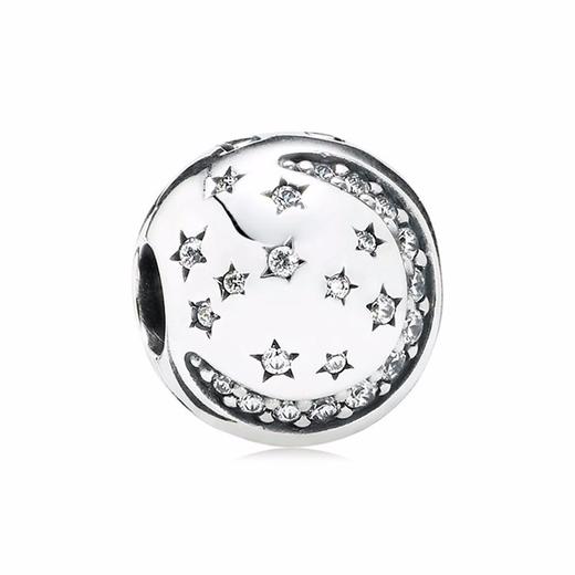 【香港直邮】pandora 潘多拉 925纯银繁星闪耀固定扣791386cz 商品图0