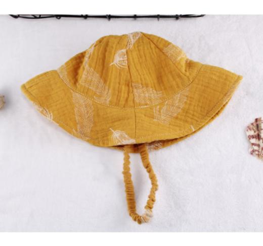 【婴儿用品】。宝宝帽子春夏公主帽子女宝宝3-6-12个月薄款遮阳太阳帽渔夫盆帽 商品图3