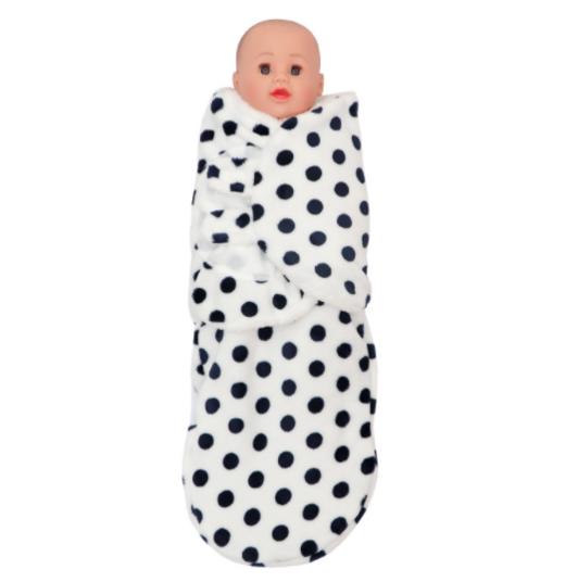 【婴儿用品】。婴儿抱被防惊跳新生儿包被加厚初生宝宝包巾秋冬外出襁褓 商品图4