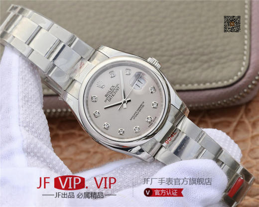 GMF劳士力更​新V2版本。 DATEJUST超级904L最‌强版​本日‌志型36系‎列腕表‎，男士腕表，精钢表带，自动机械机芯，密底。 商品图1