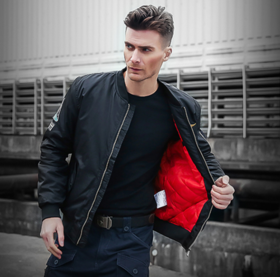 【服饰鞋包】*秋冬大码男装棉衣运动欧美立领夹克空军一号MA01飞行员棒球服