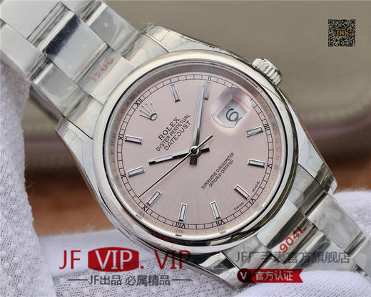 GMF劳士力更​新V2版本。 DATEJUST超级904L最‌强版​本日‌志型36系‎列腕表‎，男士腕表，精钢表带，自动机械机芯，密底。 商品图3