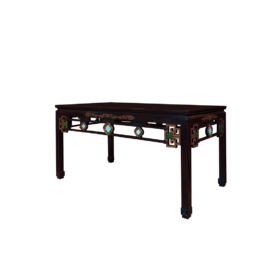 方胜大餐桌（一桌六椅）