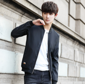 【服饰鞋包】*秋季外套男春装男式夹克 男式棒球服男士夹克