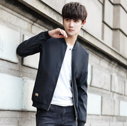 【服饰鞋包】*秋季外套男春装男式夹克 男式棒球服男士夹克 商品图0