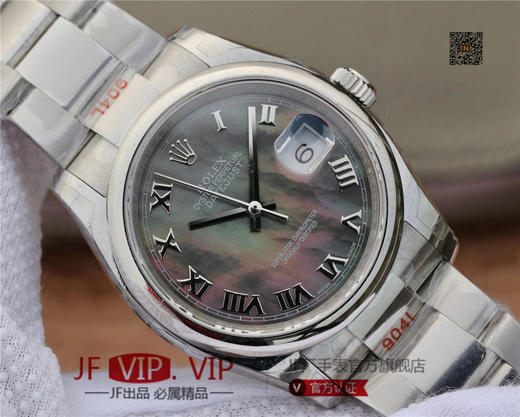 GMF劳士力更​新V2版本。 DATEJUST超级904L最‌强版​本日‌志型36系‎列腕表‎，男士腕表，精钢表带，自动机械机芯，密底。 商品图3
