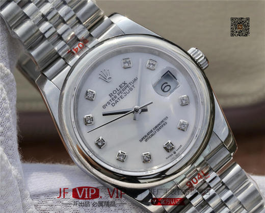 GMF劳力士更​新V2版本DATEJUST超级904L最‌强版​本日‌志型36系‎列腕表‎，男士腕表，精钢表带，自动机械机芯，密底。 商品图3