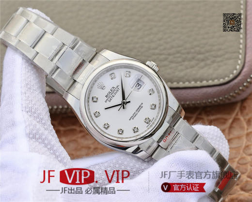 GMF劳士力更​新V2版本。 DATEJUST超级904L最‌强版​本日‌志型36系‎列腕表‎，男士腕表，精钢表带，自动机械机芯，密底。 商品图1