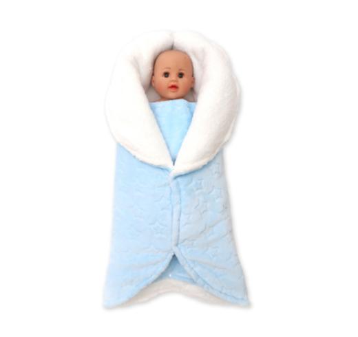 【婴儿用品】。婴儿抱被秋冬纯棉加厚新生婴儿用品初生宝宝襁褓包被两用外出 商品图3