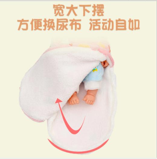 【婴儿用品】。婴儿抱被防惊跳新生儿包被加厚初生宝宝包巾秋冬外出襁褓 商品图1