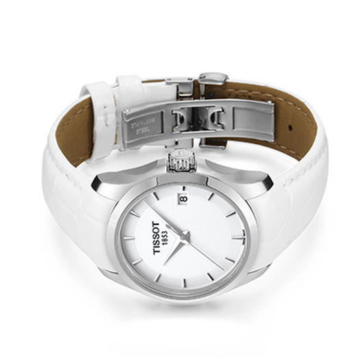 天梭 TISSOT 库图系列皮带女士石英腕表 手表 T035.210.16.011.00 商品图1